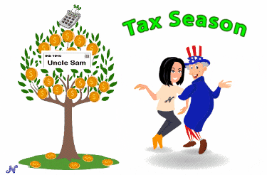 Uncle Sam Taxes GIF by NeighborlyNotary®