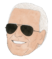 Joe Biden Usa Sticker by By Sauts // Alex Sautter