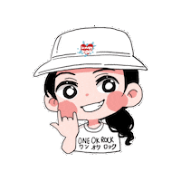 One Ok Rock Girl Sticker