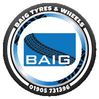 baigtyres wheels tyres alloys baigtyres Sticker