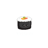 SpringSushi sushi maki japanese food spring sushi Sticker