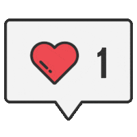 Heart Love Sticker by Bobby Hair Studio