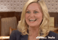 parks and recreation laughing GIF by HULU