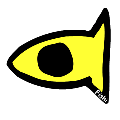Wink Fish Sticker by Fishi.World