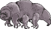 PositPixel pixel art sprite sprites tardigrade Sticker