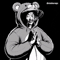 Teddy Bear Character GIF