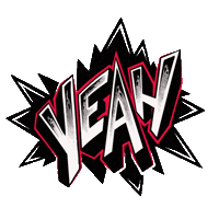 cukeone fun sticker glitch text Sticker