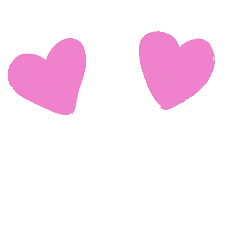 miwoems love heart pink eyes Sticker