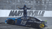 Crashing Martinsville Speedway GIF by NASCAR
