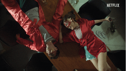 Drunk Laugh GIF by Netflix Philippines