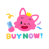 Purchase Now Sticker by Pinkfong
