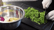 vegpan food design fire green GIF