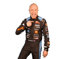 Driving Tom Coronel Sticker
