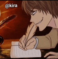 Light Yagami L GIF