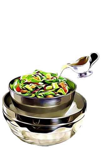 Lawryssingapore pour lawrys spinning bowl salad Sticker