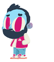 Animation Oops Sticker by Yimbo