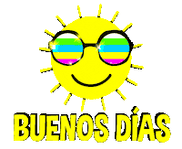 Good Morning Sun Sticker by Omer Studios