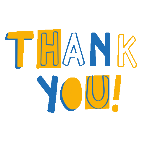 Ul Thank You Sticker by Union Lido