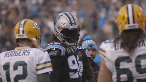Julius Peppers Smile GIF by Carolina Panthers