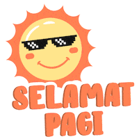 Sun Matahari Sticker by Titik Pintar