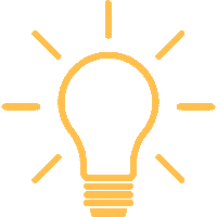 Idea Lamp Sticker by Virtuel