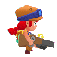 Run Walk Sticker by Brawl Stars