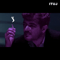 Thinking Smoking GIF