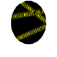 Sticker Bouncing Sticker by Finesse Factory