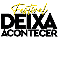 Deixa Acontecer Sticker by Bossa Bar