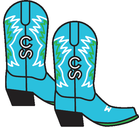 Cowboy Boots Sticker by Calgary Stampede