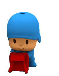 Baby School Sticker by Pocoyo