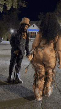 Smooth Criminal Flirting GIF