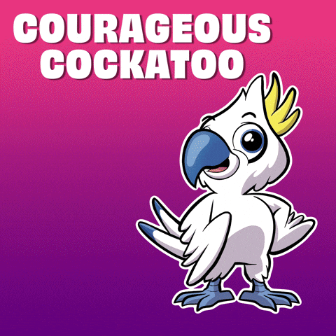 Never Look Back Bird GIF by VeeFriends