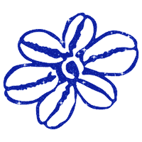 glitter flower Sticker