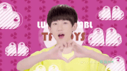 i love you hearts GIF