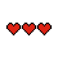 8-Bit Love Sticker