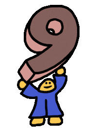 Number Sticker by Ruppert Tellac