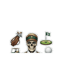 Golf Vamos Sticker