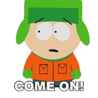 Oh Come On Kyle Broflovski Sticker by South Park