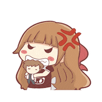 Angry Mad Sticker by Centilia