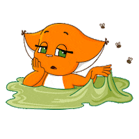 squirrel kroshkashi Sticker