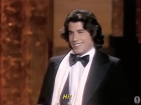 john travolta oscars GIF by The Academy Awards