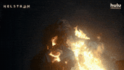 Screaming On Fire GIF by HULU