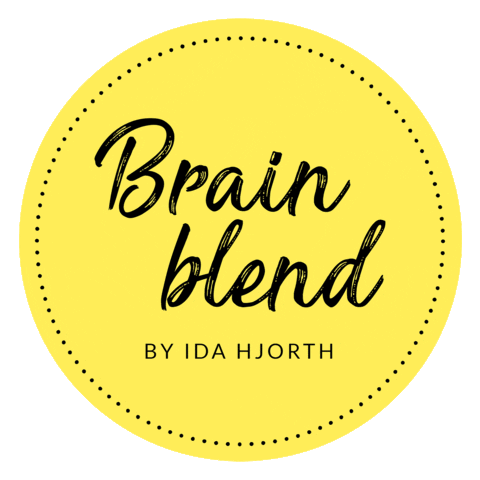 brainblenddk giphyupload logo brainblend brain blend Sticker