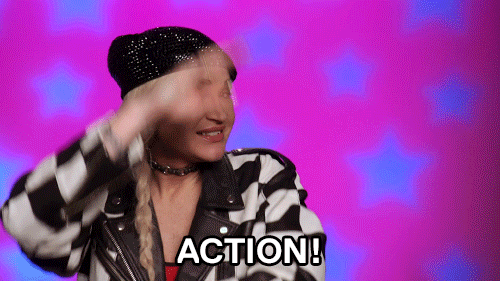 Lets Go Reaction GIF by RuPaul's Drag Race