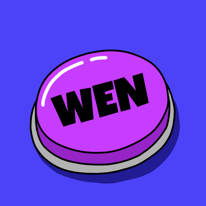 foxfamnft button wen bashing foxfam GIF