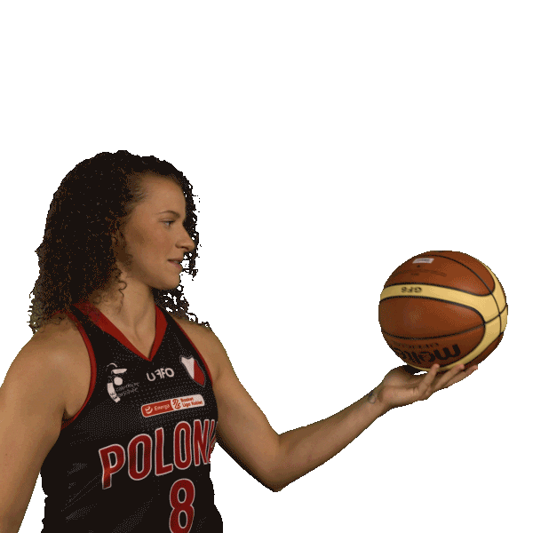 skkpoloniawarszawa giphyupload basketball ball spinning Sticker