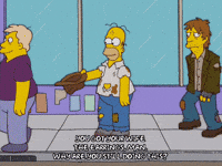 Begging Episode 12 GIF by The Simpsons