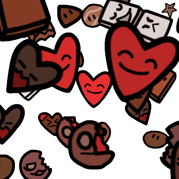 Valentines Day Love Sticker by Miyrumiyru