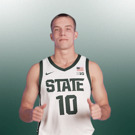 Msu Msubasketball GIF by Michigan State Athletics